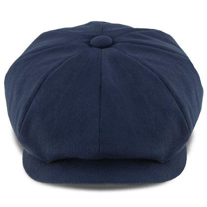 Beckham - Walrus Hats Tan Cotton 8 Panel Newsboy Cap