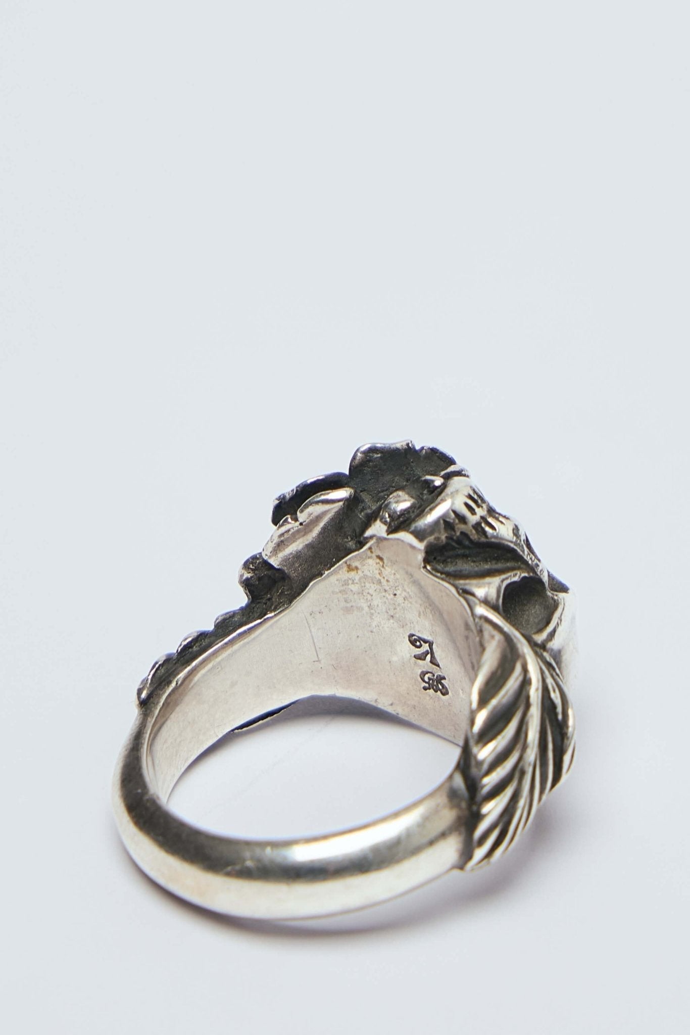 Werkstatt Ring Skull & Rose