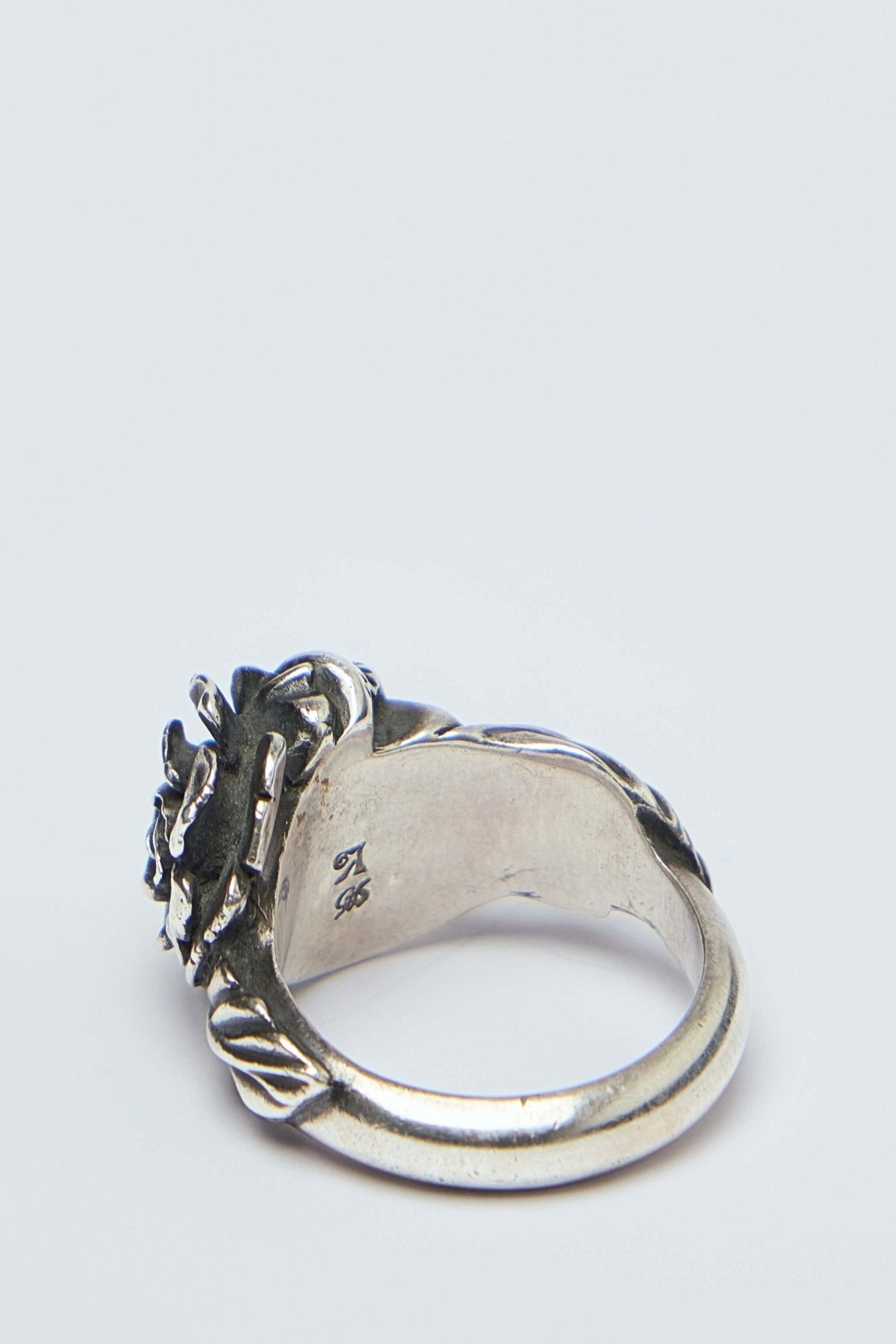 Werkstatt Ring Skull & Rose