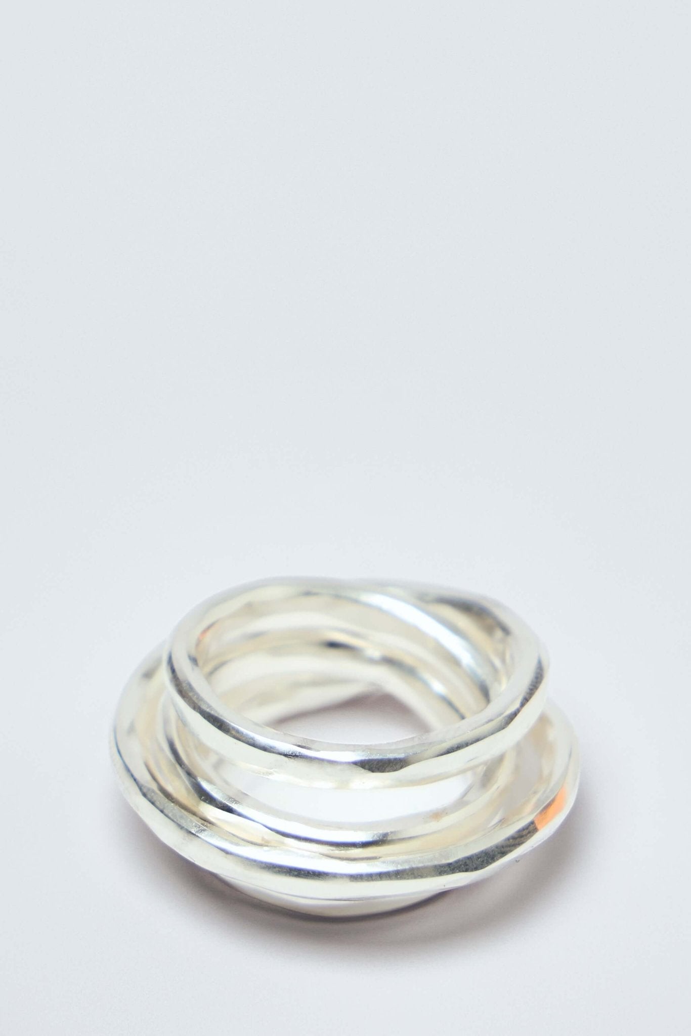 Hammered Wound Ring