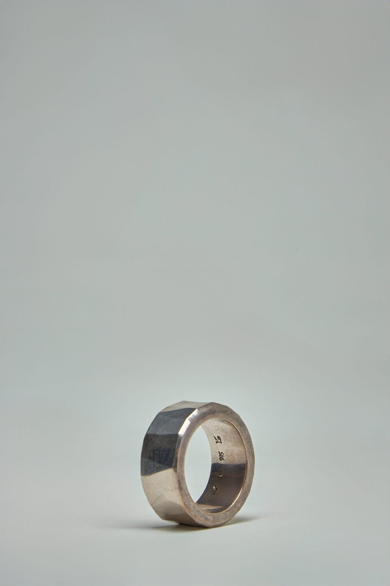 Ring Rough Hammered