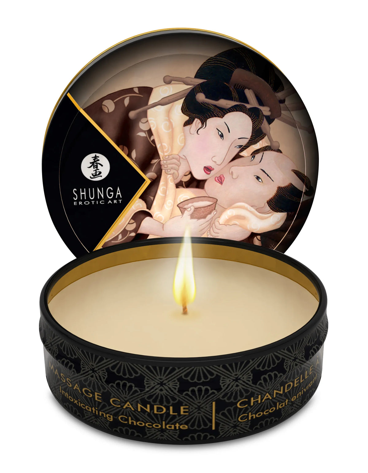 Mini Massage Candle – Soy-Based Intimate Massage Oil and Ambiance Candle