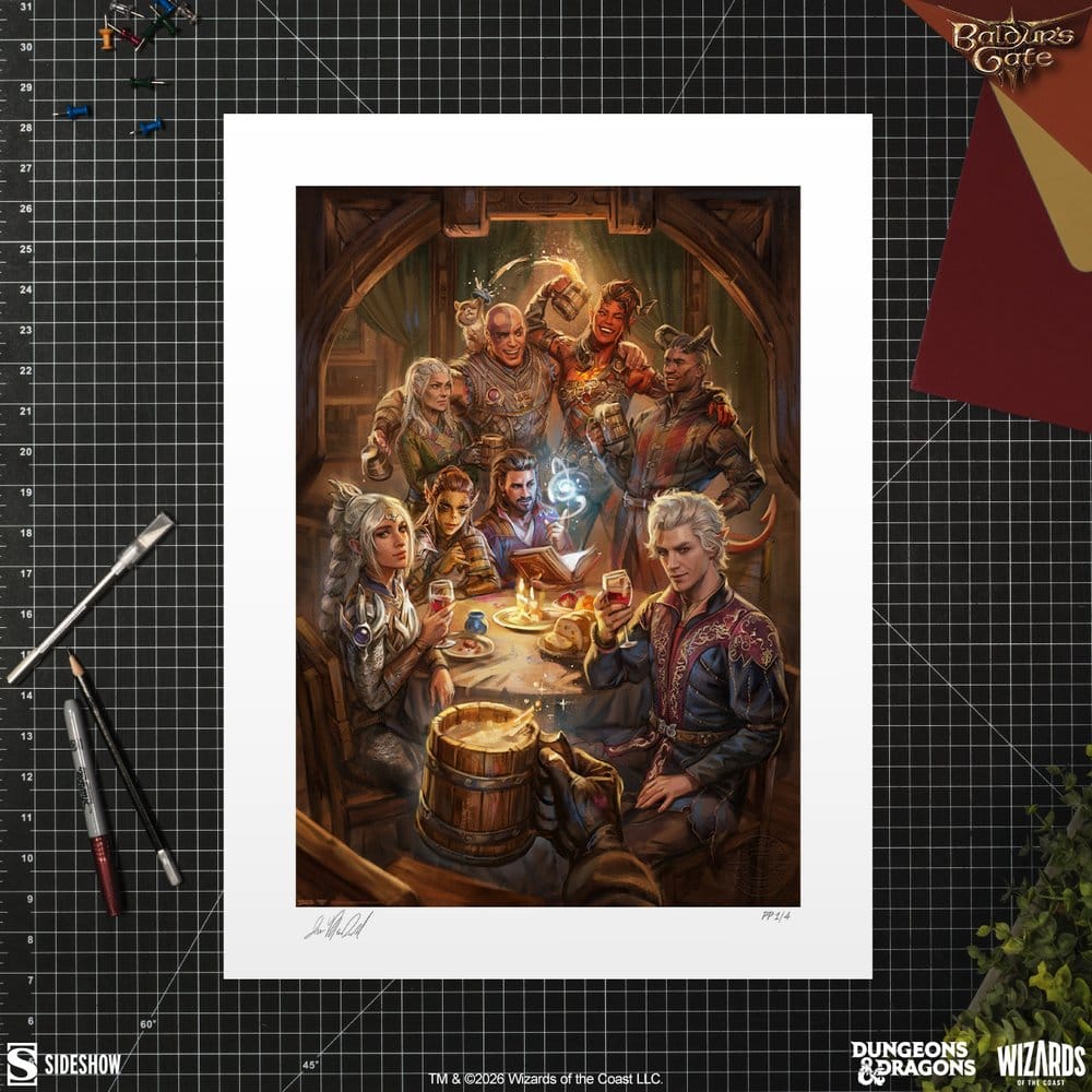The Elfsong Tavern - Limited Edition Official Baldur's Gate III Fine Art Print