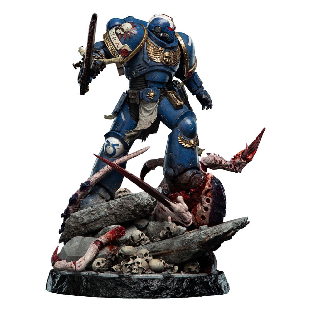 Warhammer 40,000: Space Marine 2 - Lieutenant Titus Battleline Edition Official Weta Workshop Statue