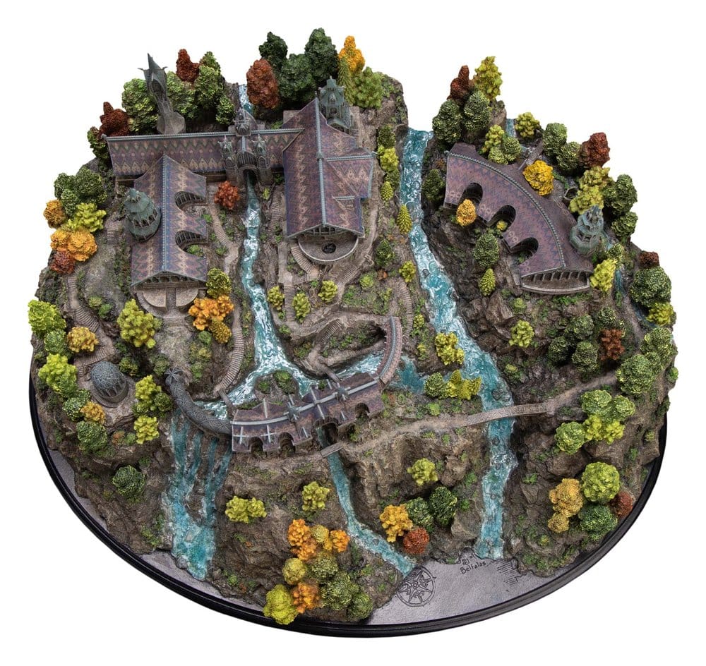 The Lord of the Rings - Rivendell Diorama Official Weta Workshop Statue