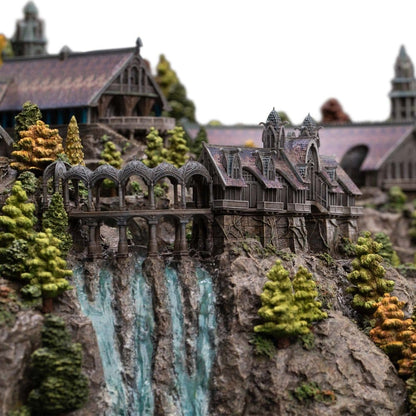 The Lord of the Rings - Rivendell Diorama Official Weta Workshop Statue