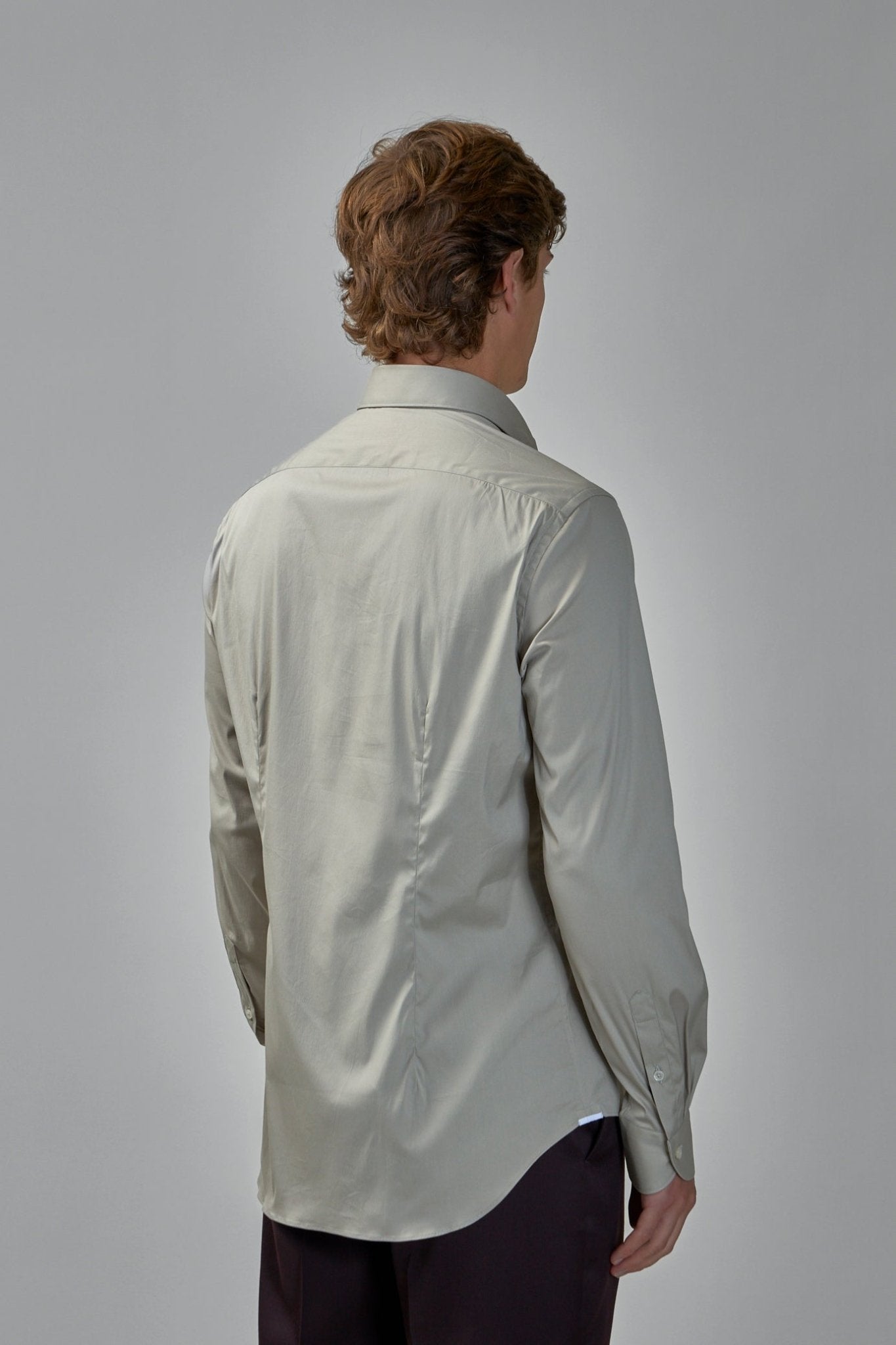 Buttoned Long-sleeved Shirt
