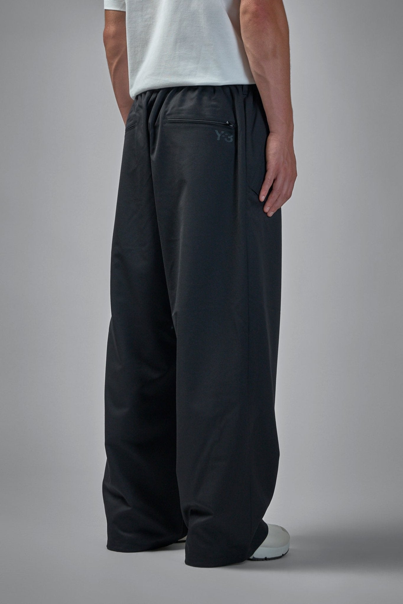 Cuffed Track Wide-leg Pants