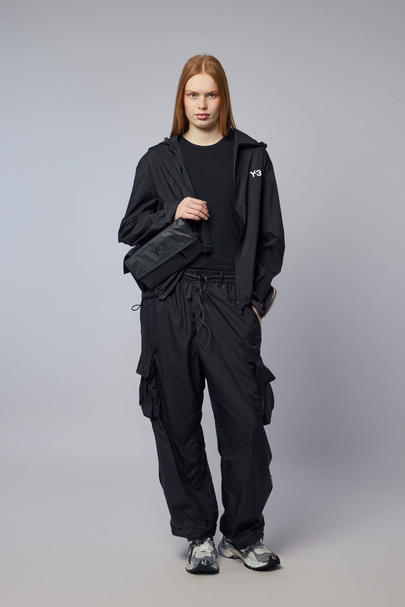 Nylon Wired 3 Stripes Cargo Pants