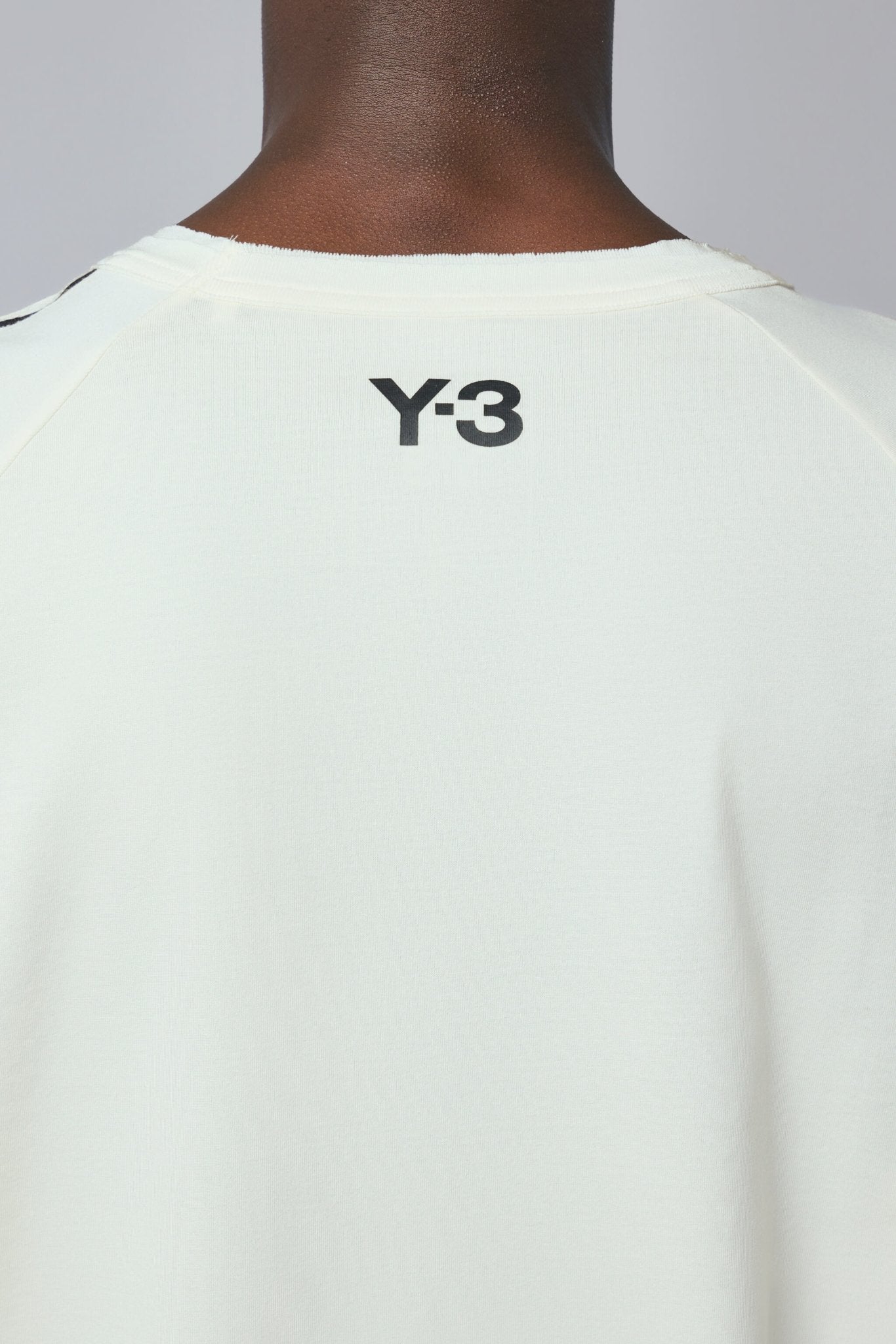 Raw Edge 3 Stripes Short Sleeve Tee