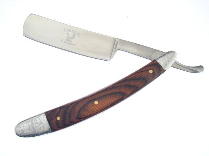 Rosewood Straight Razor - Polish Plain - TOPHATTER'S ARMORY DEALS