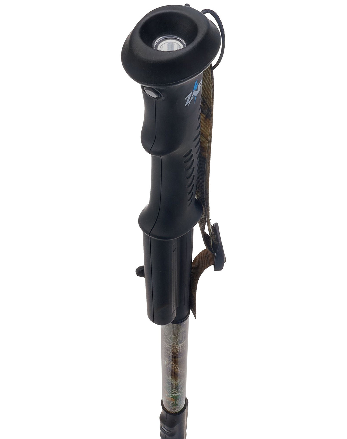Zap Hike 'n' Strike Stun Gun  with Flashlight Hiking Staff Black or Orange