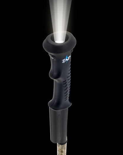 Zap Hike 'n' Strike Stun Gun  with Flashlight Hiking Staff Black or Orange