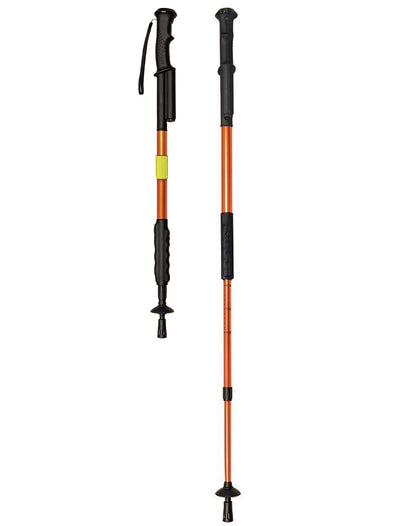 Zap Hike 'n' Strike Stun Gun  with Flashlight Hiking Staff Black or Orange