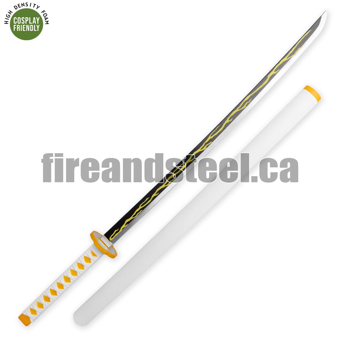 Zenitsu Agatsuma's Yellow Nichirin Blade (High Density Foam)