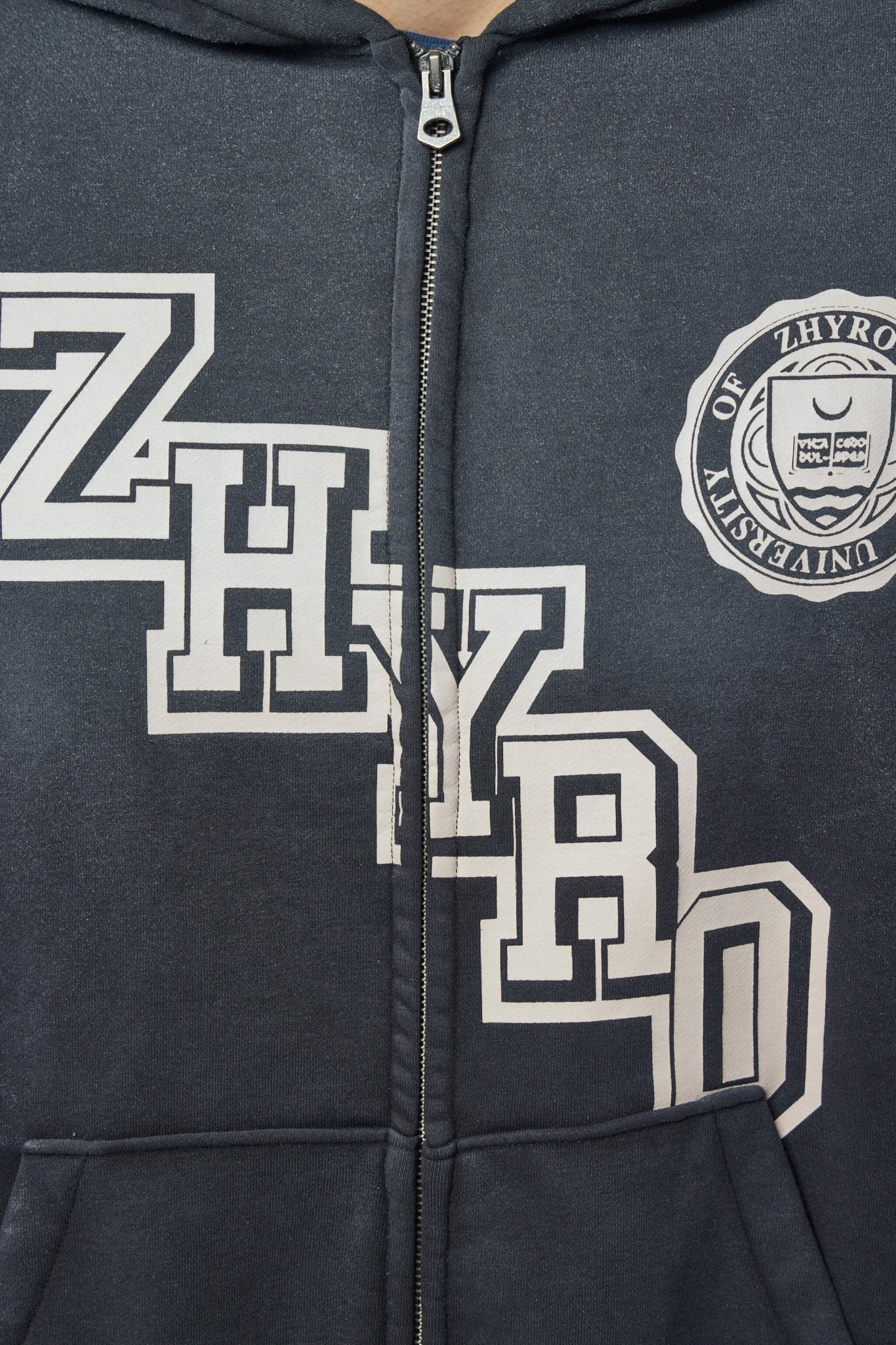 College Zip Hoodie