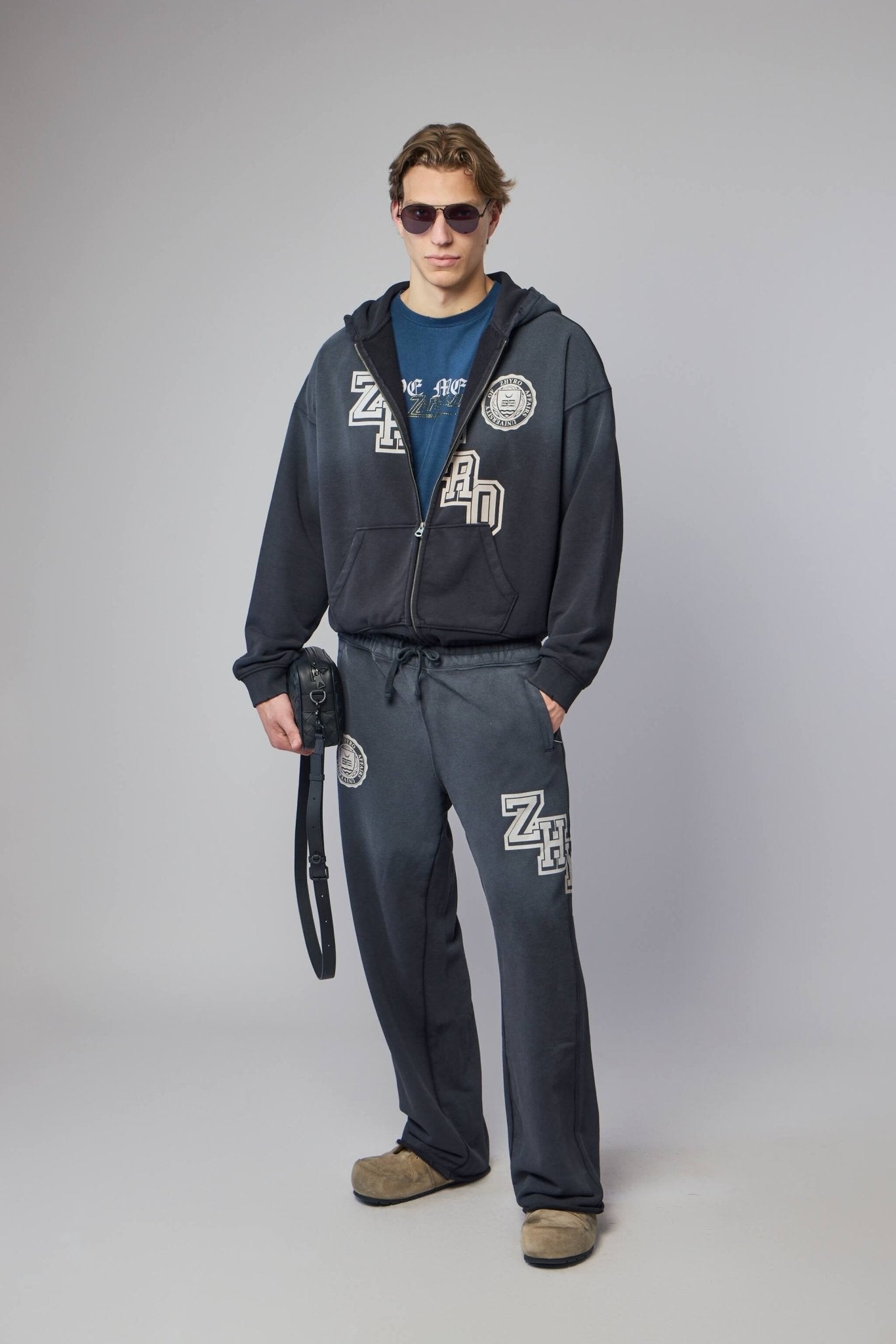 College Zip Hoodie