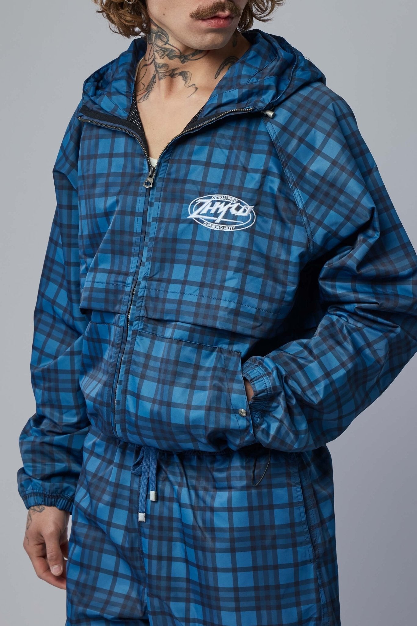 Hooded Windbreaker Jacket